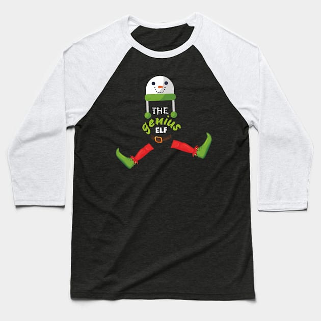 Christmas elf family group apparel GBH Baseball T-Shirt by hadlamcom